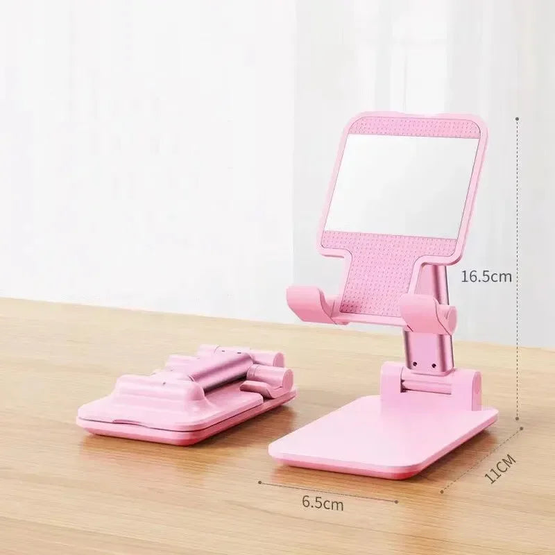 Foldable Mobile Phone Holder Stand Universal Tablet Desk Mount Adjustable Flexible Lazy Bracket Support for All Phones