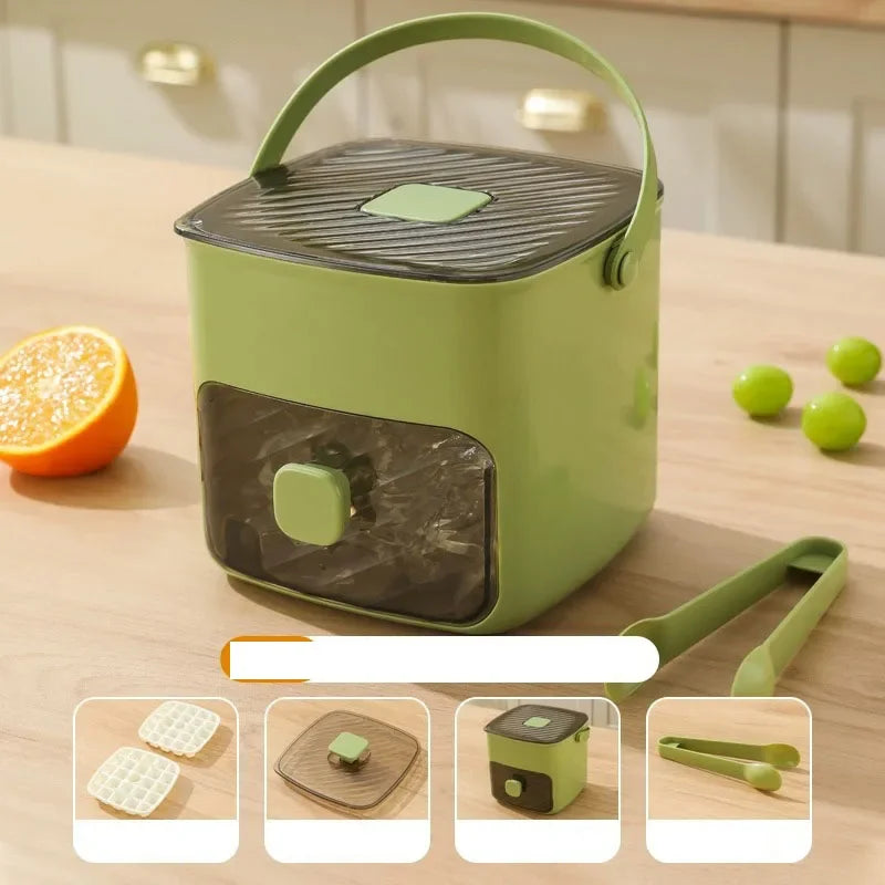 48-Grid Ice Cube Mold Reusable Easy Release Homemade Ice Tray Eco-Friendly Plastic Ice Maker for Refrigerator Clickngo24