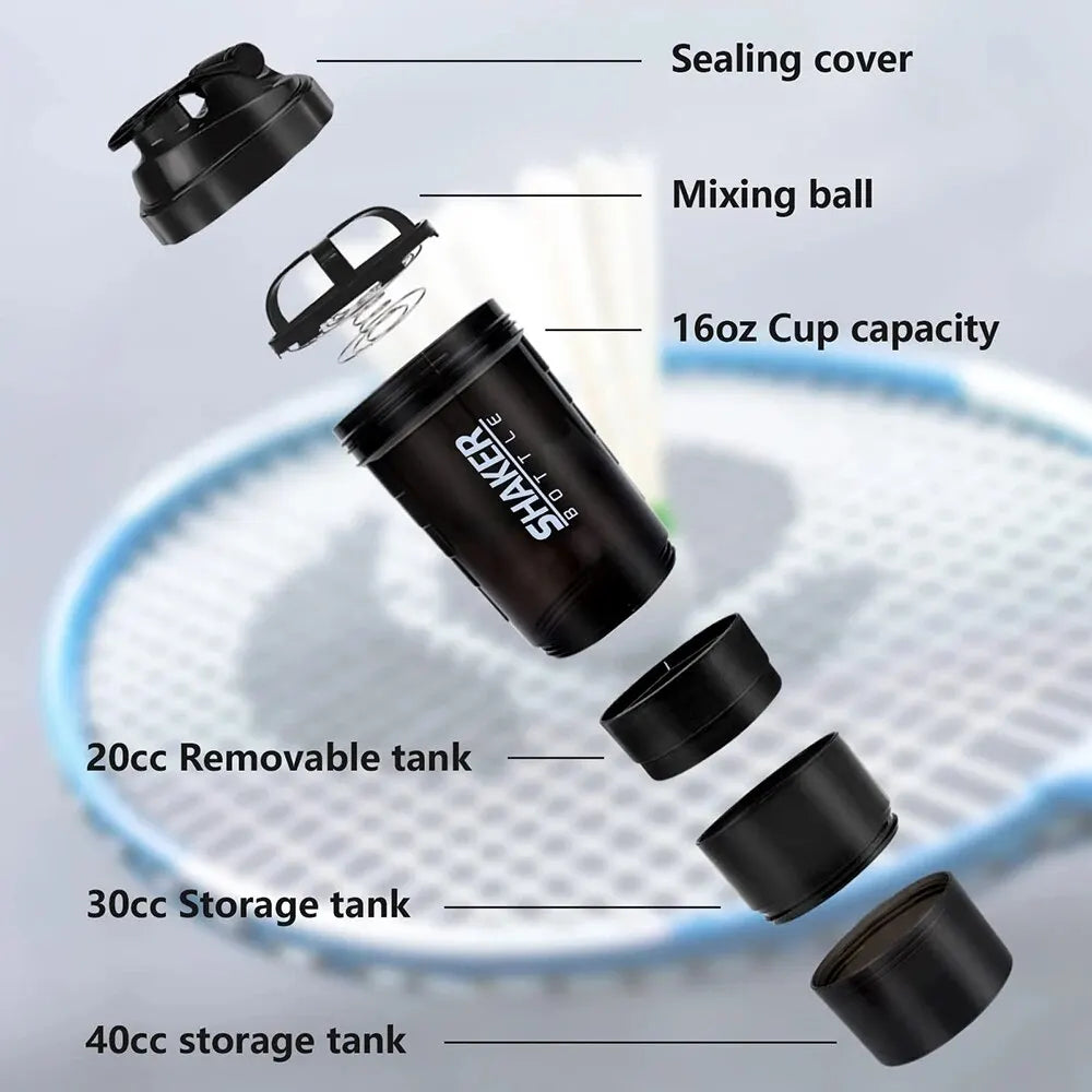 Protein Shaker Bottle Clickngo24