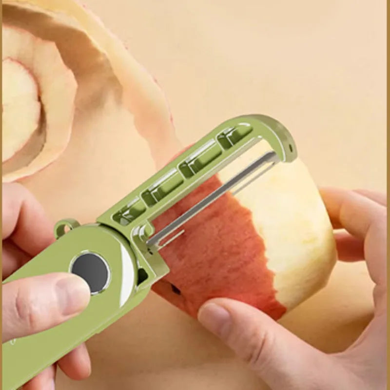 Portable Mini Stainless Steel Fruit Peeler Knife Folding Storage Kitchen Paring Tool Household Vegetable Cutter Accessory Clickngo24