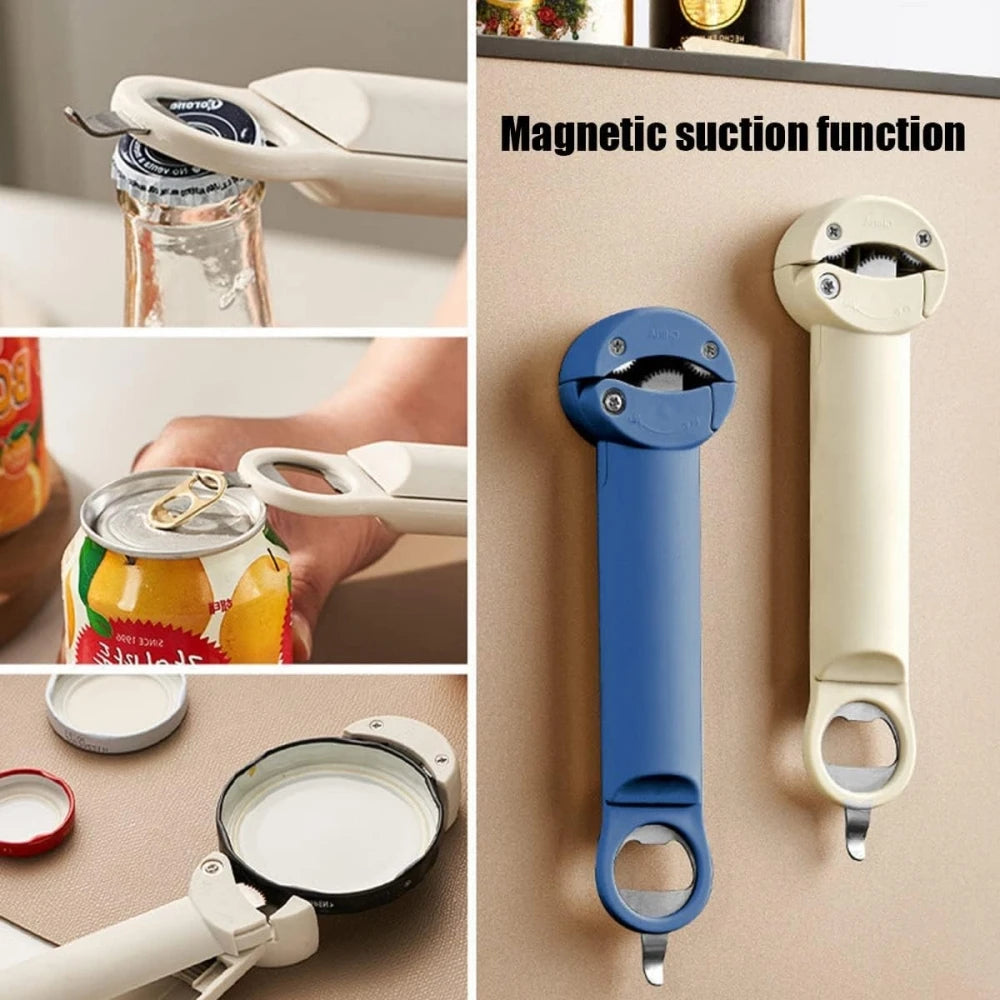 Adjustable Stainless Steel Can/ Bottle lid Opener Clickngo24