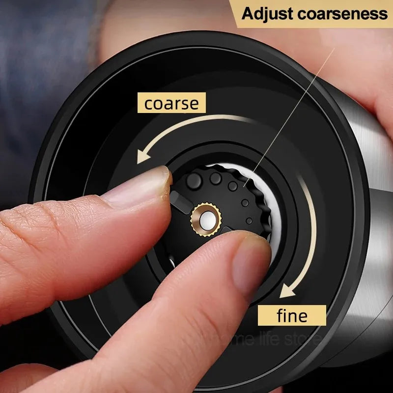 Stainless Steel Double-head Pepper Grinder Two-in-one Manual Kitchen Gadgets for Sea Salt Spice Grinding Clickngo24