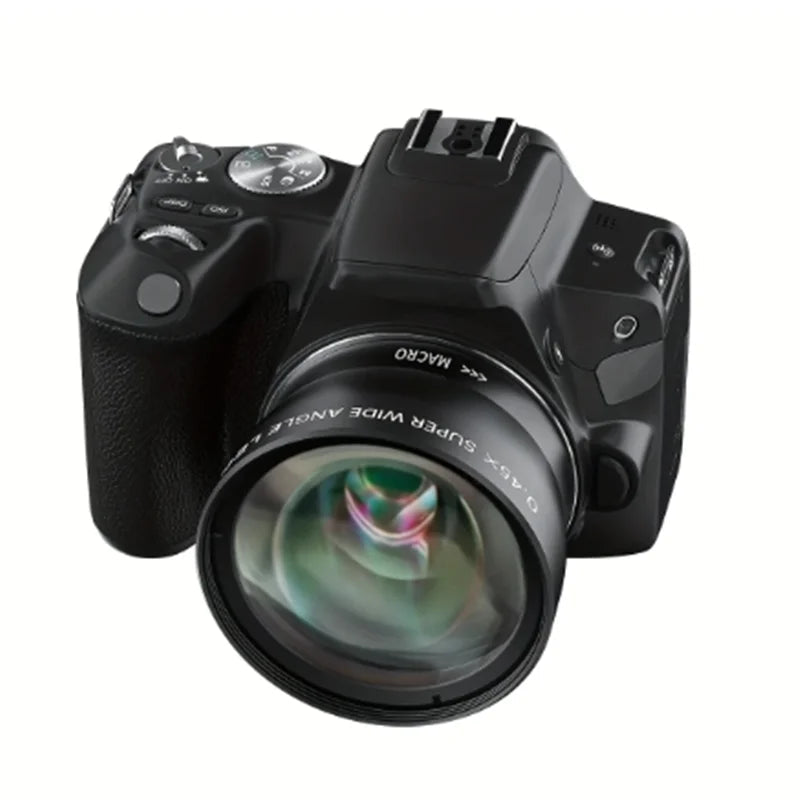52mm Wide Angle Macro Lens 0.45X Magnification Universal Conversion Lens for Canon Nikon Sony Cameras Compatible Telescope Accessory Clickngo24