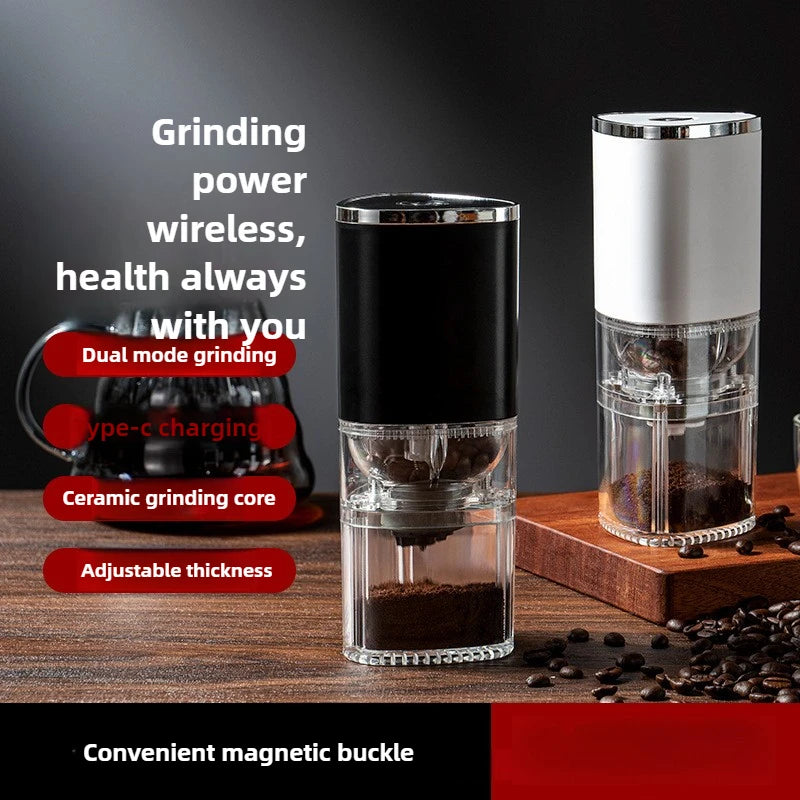 Portable USB Coffee Grinder Ceramic Core Multi Function Office Home New Coffee Bean Grinder Clickngo24