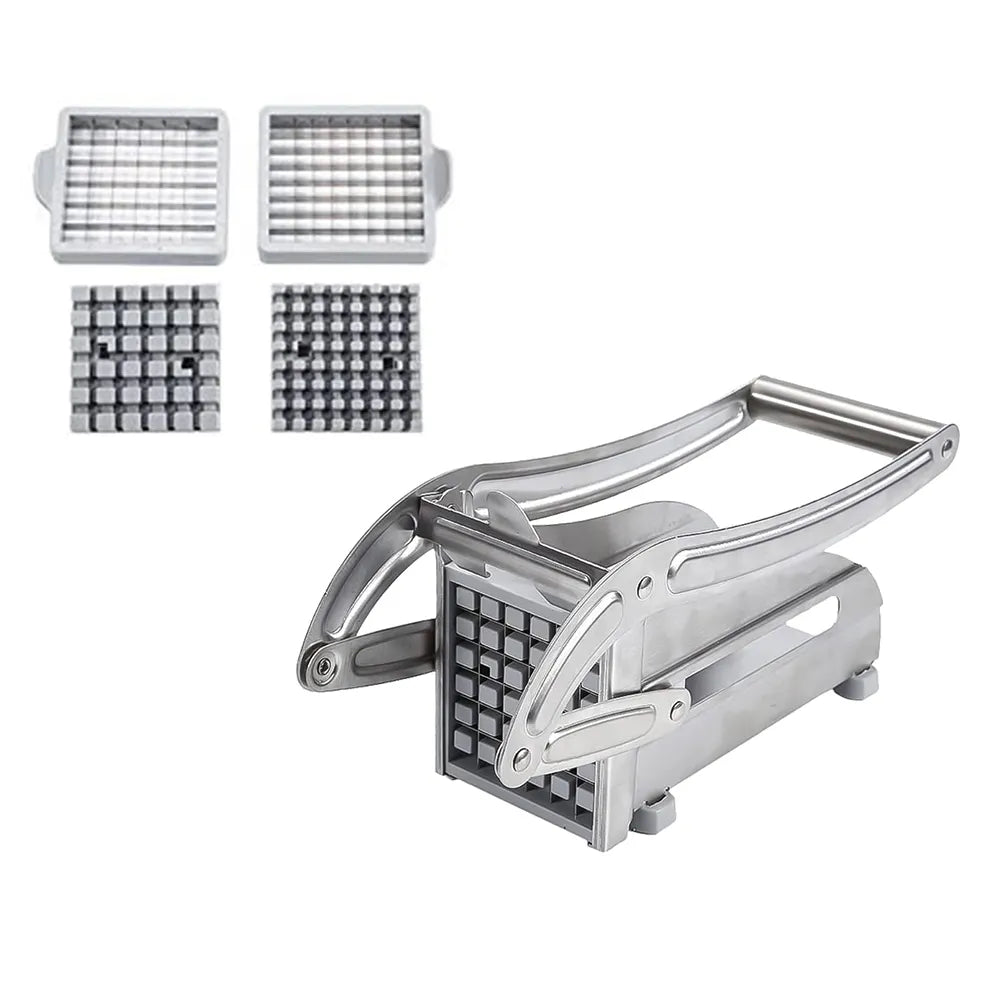 Stainless Steel Potato Slicer French Fries Cutter Machine Clickngo24