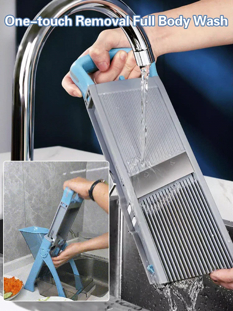 Multifunctional Kitchen Vegetable Slicer Food Chopper Manual Potato Shreds Cutter Short Eye-Catching Title for Food Preparation Clickngo24