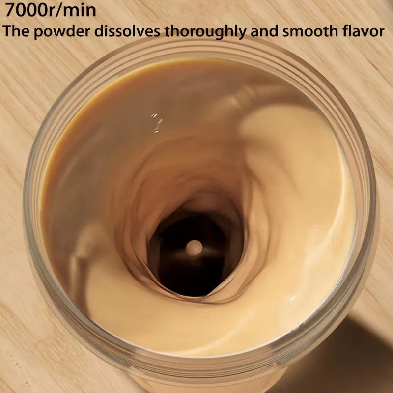 Portable Electric Blender Cup Rechargeable Shaker for Milk Powder Protein Sports Gym Home Travel Outdoor - USB Powered Clickngo24