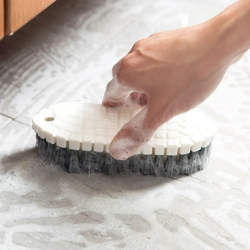 Creative Bendable Cleaning Brush for Kitchen Faucet Bathtub Corner - Flexible Durable Plastic Clothes Brush Shoe Cleaning Tool Clickngo24
