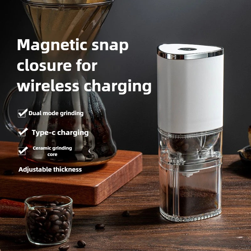 Portable USB Coffee Grinder Ceramic Core Multi Function Office Home New Coffee Bean Grinder Clickngo24
