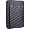 Men's Slim Minimalist PU Leather Wallet Anti-RFID Blocking Front Pocket Credit Card Holder with Magic ID Protection Clickngo24