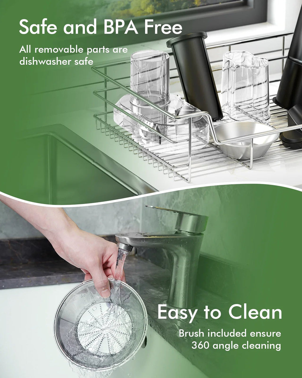 Centrifugal Juice Extractor Compact 3-Speed Fruit & Vegetable Juicer Easy-Clean User-Friendly White Stainless Steel Blade Clickngo24