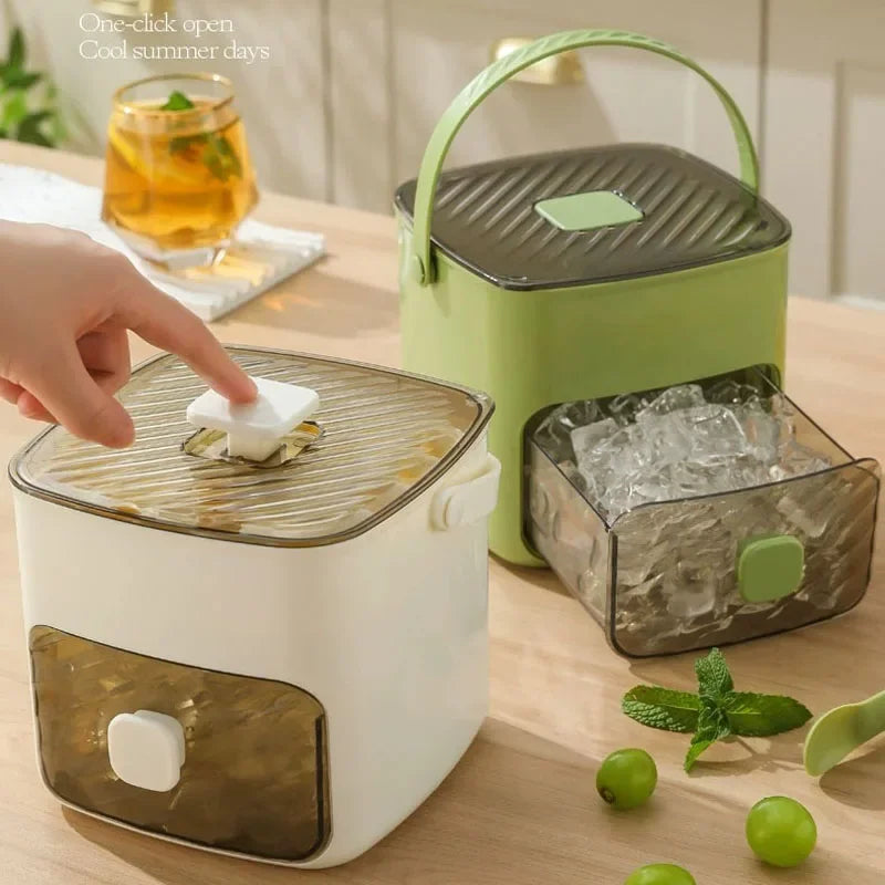 48-Grid Ice Cube Mold Reusable Easy Release Homemade Ice Tray Eco-Friendly Plastic Ice Maker for Refrigerator Clickngo24