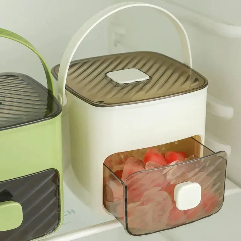 48-Grid Ice Cube Mold Reusable Easy Release Homemade Ice Tray Eco-Friendly Plastic Ice Maker for Refrigerator Clickngo24