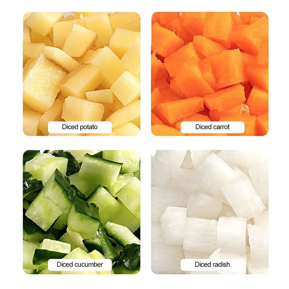 Stainless Steel Potato Slicer French Fries Cutter Machine Clickngo24