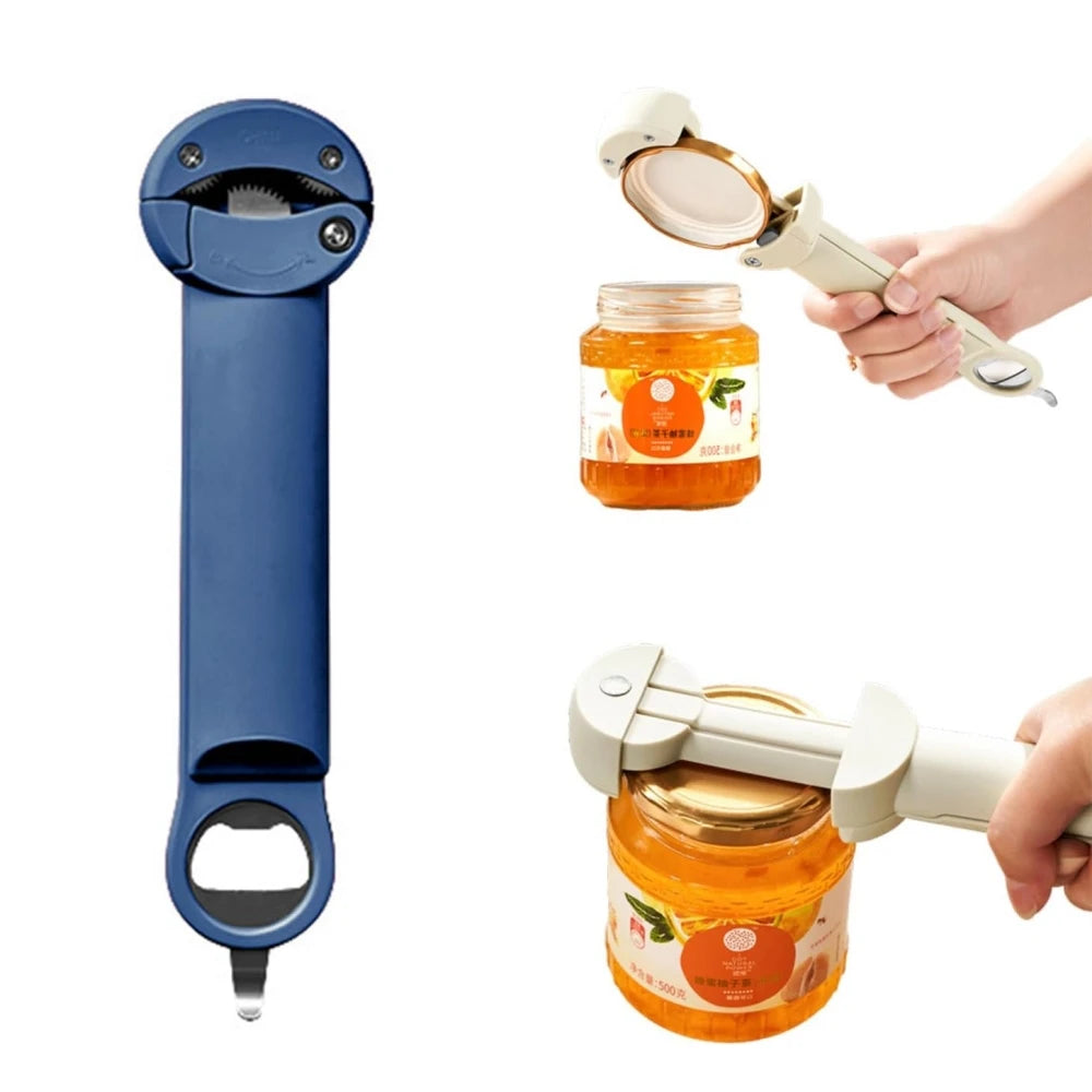 Adjustable Stainless Steel Can/ Bottle lid Opener Clickngo24