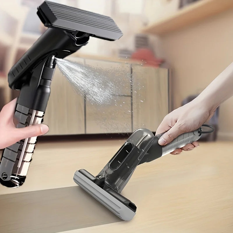 Mini Squeeze Spray Mop for Home Kitchen Car Cleaning - Portable Desk Cleaner with Glass Sponge for Household Cleaning Tools Clickngo24
