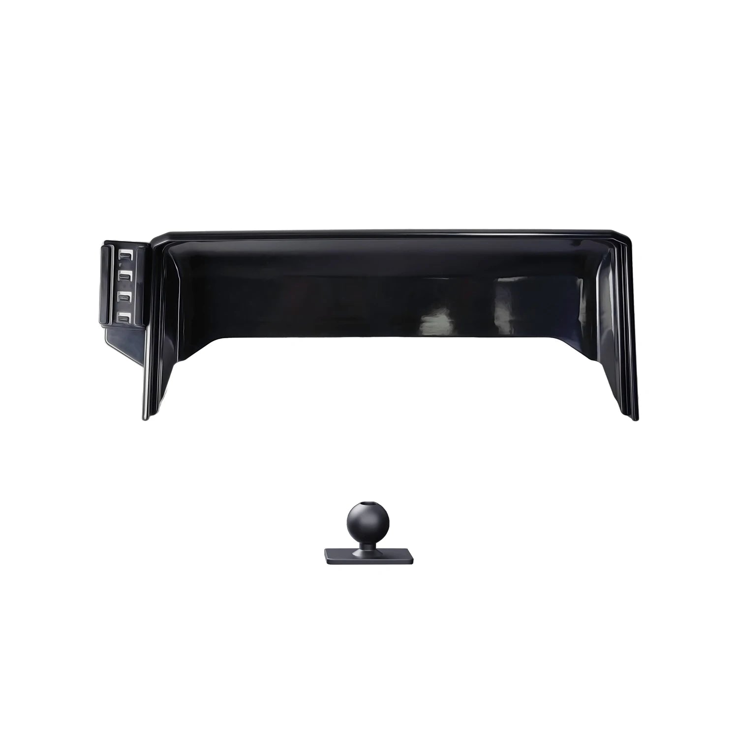 Toyota Corolla E210 Car Phone Holder 2019-2022 Wireless Charging Compatible Black Screen Panel Fixed Base Mount Clickngo24