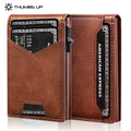 Minimalist Slim Cardholder for Men Premium Fabric Wallet with Card Ejector RFID Blocking Front Pocket Stylish Business Design Clickngo24