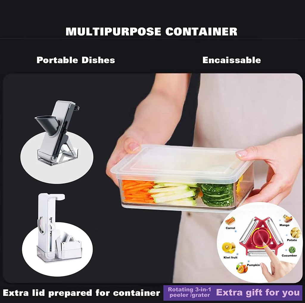 Vegetable Cutter Veggie Dicer Slicer for Julienne French Fry Clickngo24