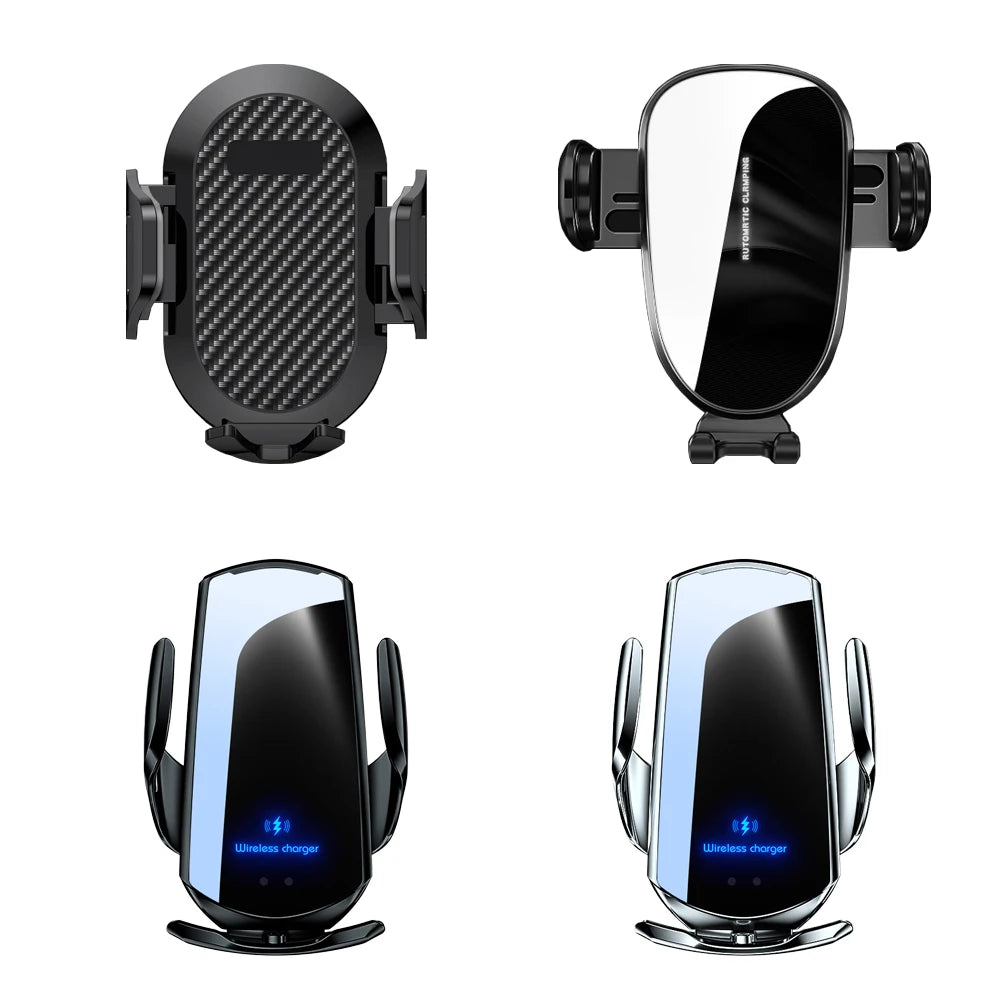 Toyota Corolla E210 Car Phone Holder 2019-2022 Wireless Charging Compatible Black Screen Panel Fixed Base Mount Clickngo24
