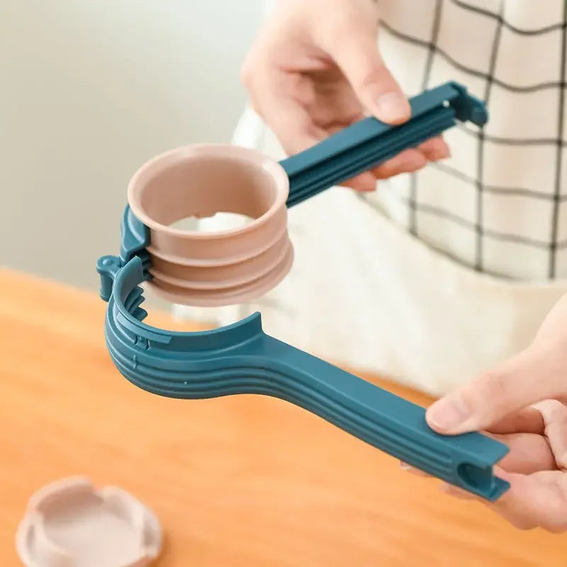 Snacks and Fresh Food Storage with a Reusable, Moistureproof Mini Sealer Bag Clip Kitchen Spray Nozzle Cap Type Clickngo24