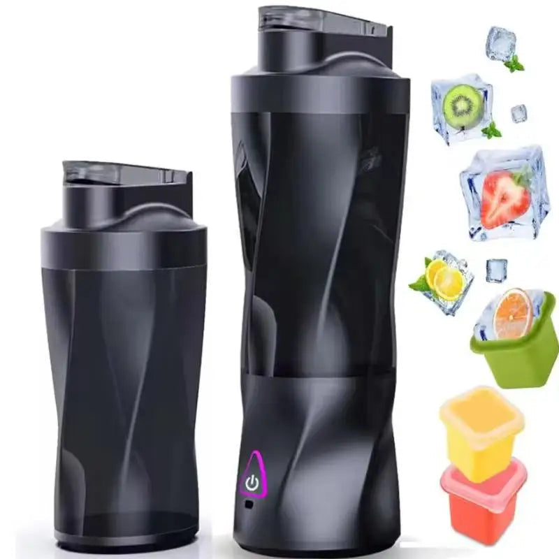 Portable Electric Wireless Juicer 700ml USB Charging Large Capacity Household Fruit Slicer Blender for On-the-Go Clickngo24