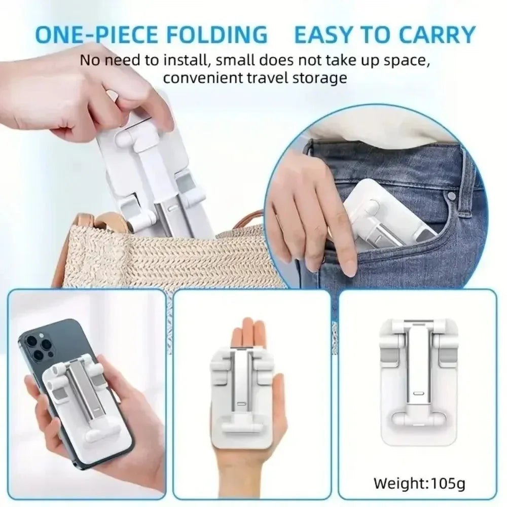 Foldable Mobile Phone Holder Stand Universal Tablet Desk Mount Adjustable Flexible Lazy Bracket Support for All Phones