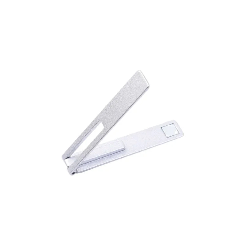 Magnetic Ultra Thin Foldable Mobile Phone Holder Bracket Metal Alloy Desktop Cell Phone Stands Universal Phone Support Kickstand Clickngo24