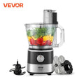 Professional VEVOR Food Processor 14-Cup Vegetable Chopper Stainless Steel Blade 600 Watts for Chopping Mixing Kneading Dough Clickngo24
