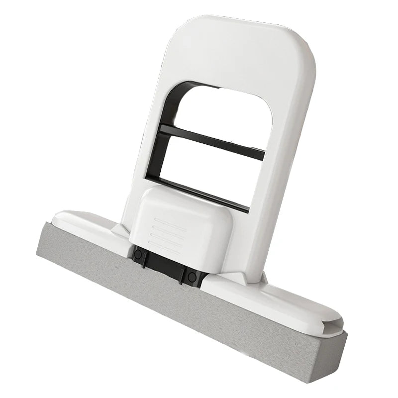 Mini Sponge Mop for Desktop Bathroom Kitchen - Hands-Free Folding Super Absorbent Small Mop with Cleaning Feature